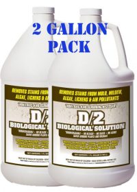 D/2 Biological Solution - Two Pack, each 1 Gallon Size for a total of 2 Gallons