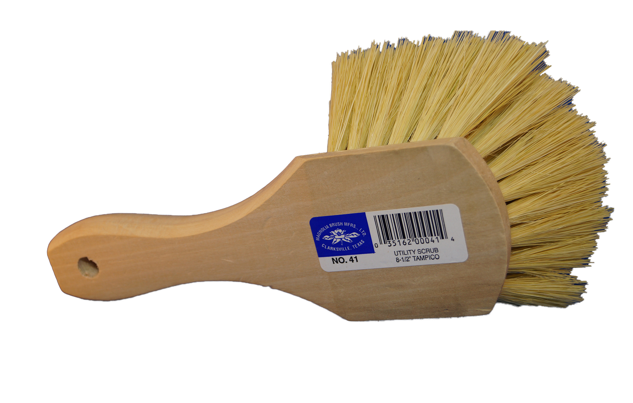 904 White Tampico or Black Nylon Bristle Brush