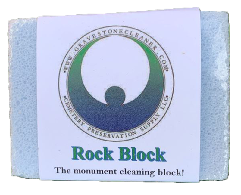 Rock Block Small  Cemetery Preservation Supply LLC