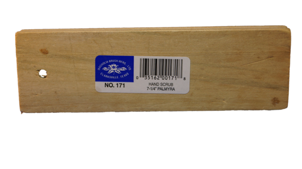 Oblong Hand Scrub Brush - Palmyra #171 - Image 3