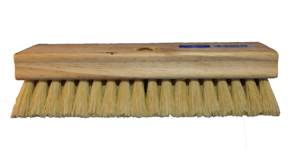 8 1/4" Mason Acid Brush with Threaded Handle Hole - White Tampico #179T
