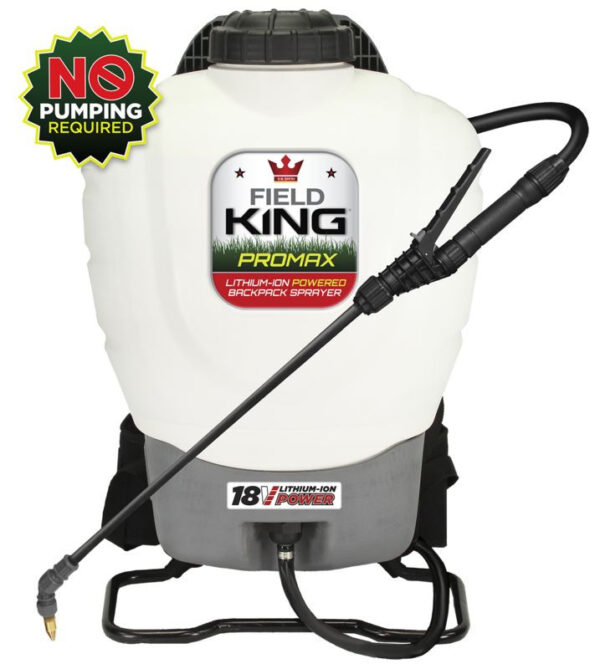 Field King® 190515 Lithium Ion Powered Backpack Sprayer