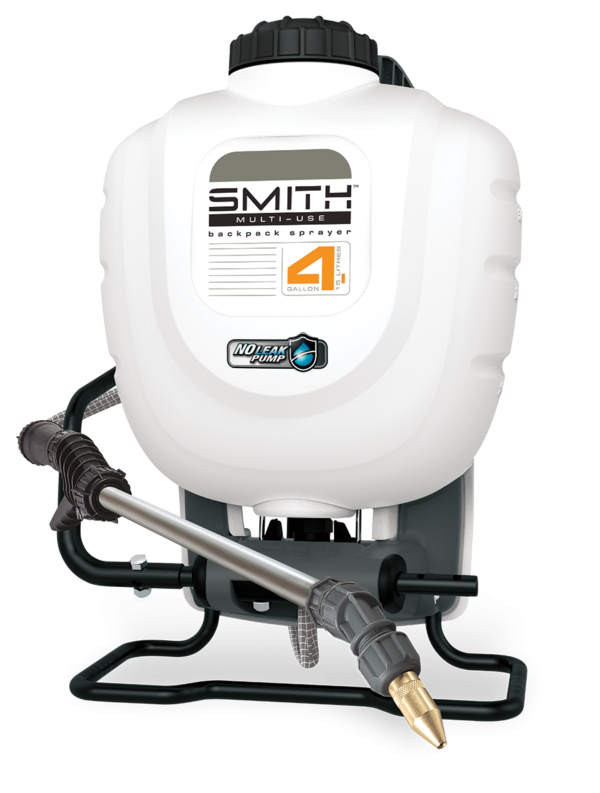 SMITH MULTI-USE 4 GALLON NO-LEAK BACKPACK SPRAYER, MODEL 190670