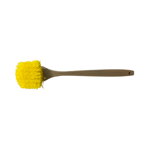 20" Fender Brush- Crimped Yellow Plastic #70-C