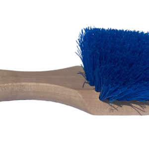 8" Hardwood Fender Brush - Crimped Blue Plastic #68-B