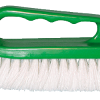 6 1/2" Handle Scrub White Poly #167
