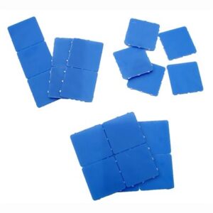MASONRY SHIMS - PLASTIC - 2" X 2" X 1/16" Pack of 90