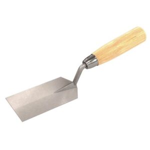 MARGIN TROWEL - 5" X 2" WITH WOOD HANDLE 48-110